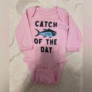 Catch of the day onesie